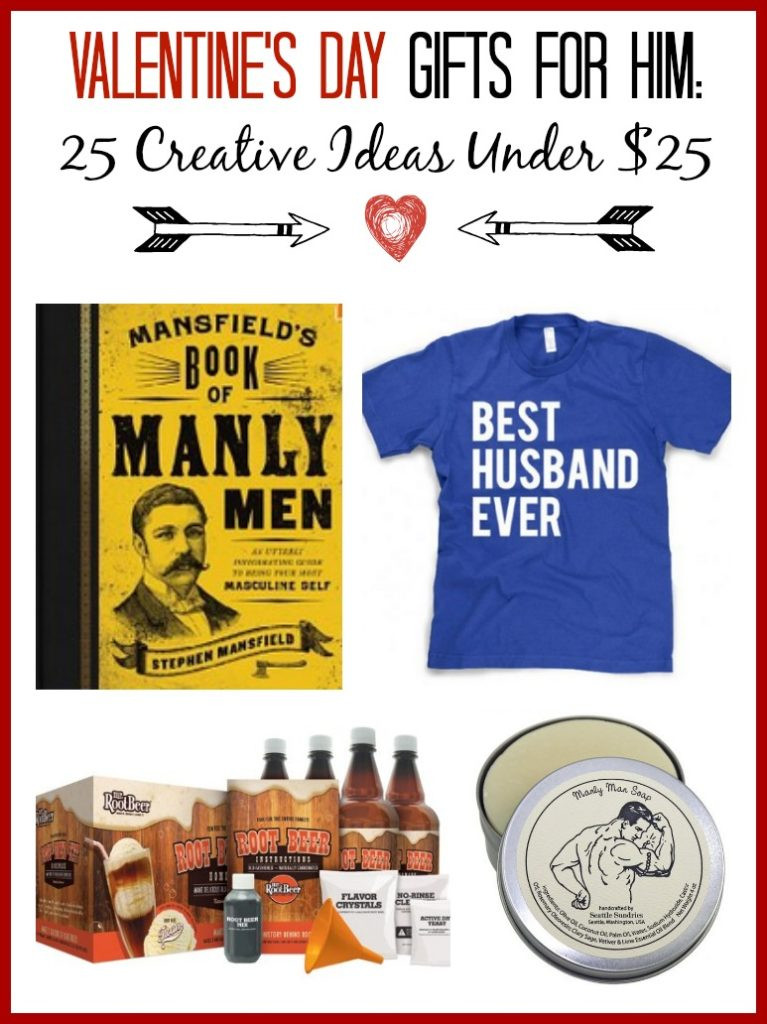Gift Ideas Valentines Day Him
 Valentine s Gift Ideas for Him 25 Creative Ideas Under $25