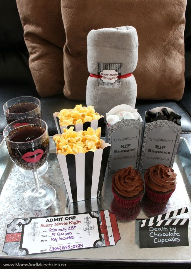 Girlfriend Birthday Gift Ideas Romantic
 Scary Movie Date Night Ideas Party Themes