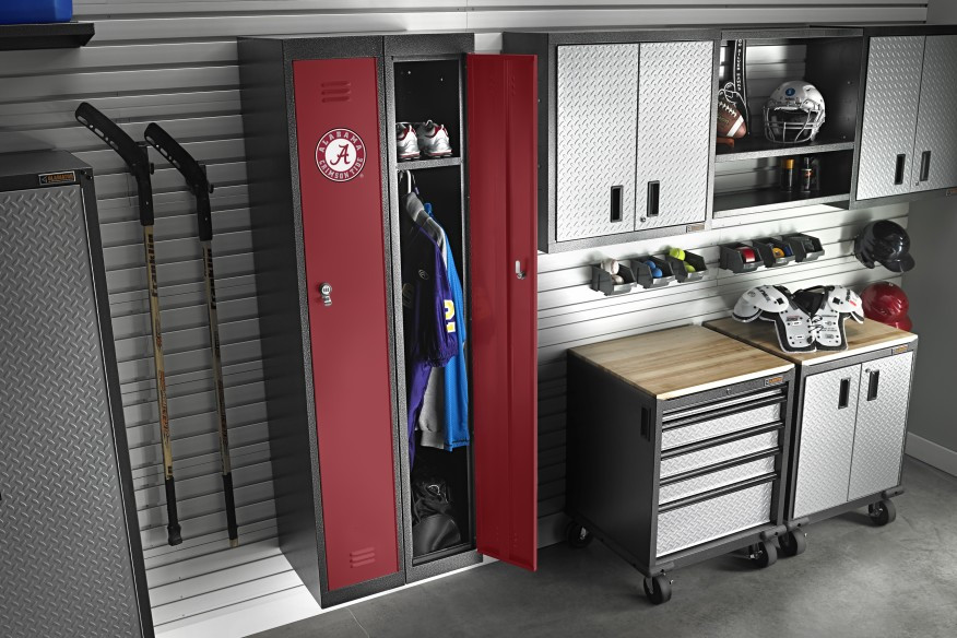 Gladiator Garage Organization
 Gear Up With Team Colors