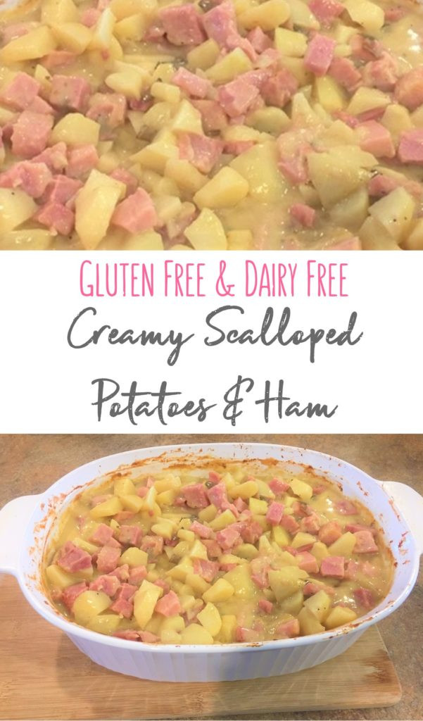 Gluten Free Scalloped Potatoes And Ham
 Scalloped Potatoes & Ham Gluten & Dairy Free Peaches