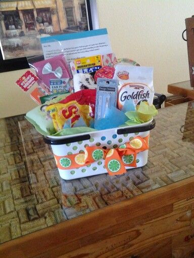 Going To College Gift Basket Ideas
 Going away to college t basket Too Cute