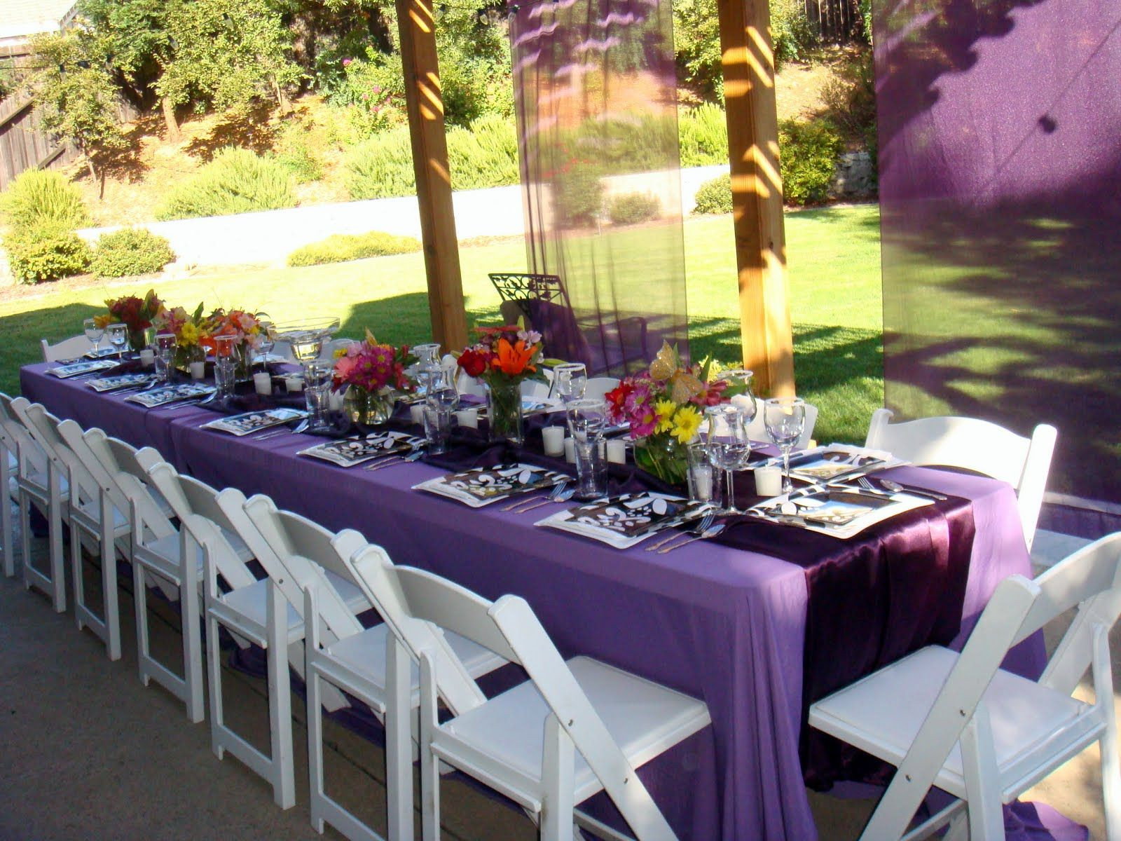 Graduation Backyard Party Ideas
 tablescapes for outdoor graduation party