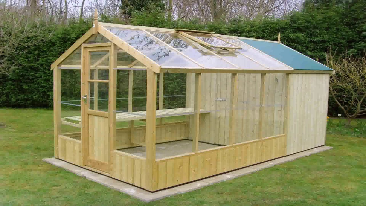 Greenhouse DIY Plans
 Small Wood Frame Greenhouse Plans