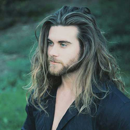 Hairstyle For Long Hair Guys
 25 Long Hairstyles Men