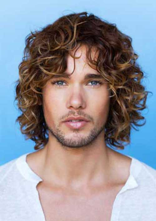 Hairstyle For Long Hair Guys
 20 Guys with Long Curly Hair