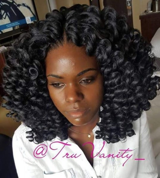 Hairstyles With Crochet Braids
 This Crochet Style Is Point truvanity Black Hair