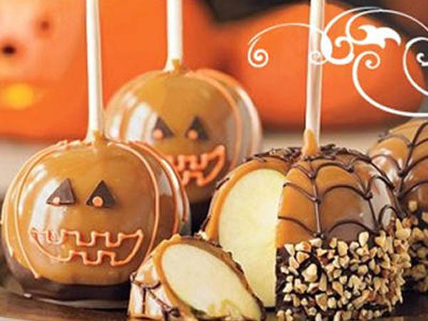 Halloween Caramel Apples
 Halloween Caramel Apples B Lovely Events