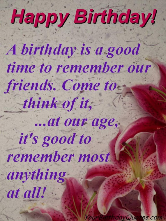 Happy Birthday Quotes Friends
 The 50 Best Happy Birthday Quotes of All Time