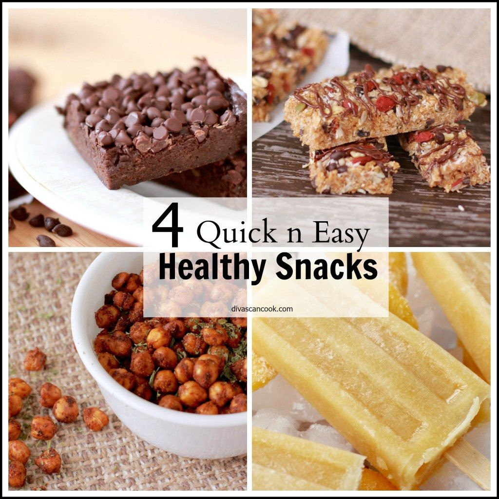 Healthy Homemade Snacks
 Healthy Quick Snack Ideas