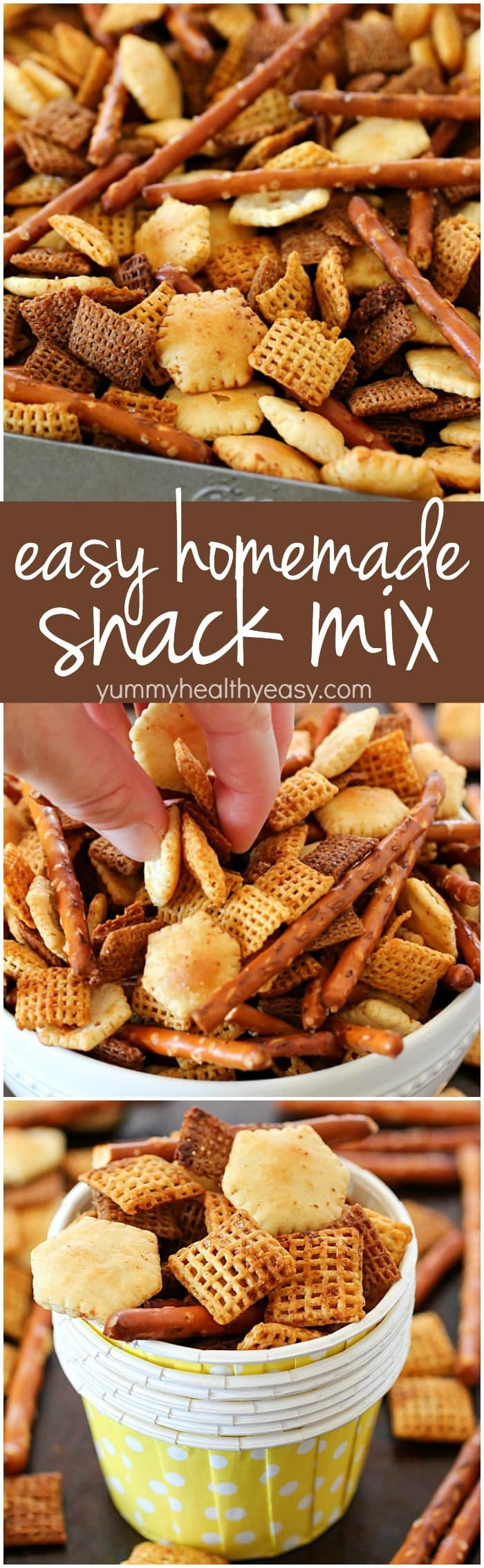 Healthy Homemade Snacks
 Homemade Snack Mix Recipe Yummy Healthy Easy