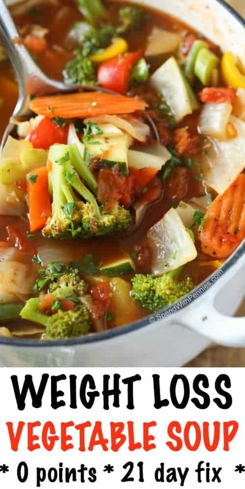 Healthy Vegetable Recipes For Weight Loss
 Weight Loss Ve able Soup w Amazing Flavor Spend