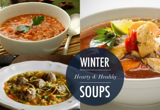 Heart Healthy Winter Recipes
 Hearty & Healthy WINTER SOUPS you can cook up right now