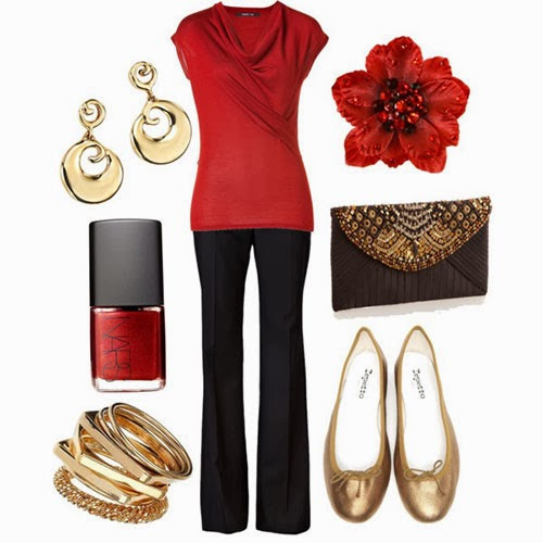 Holiday Party Clothing Ideas
 This look is very versatile and can go from day to night