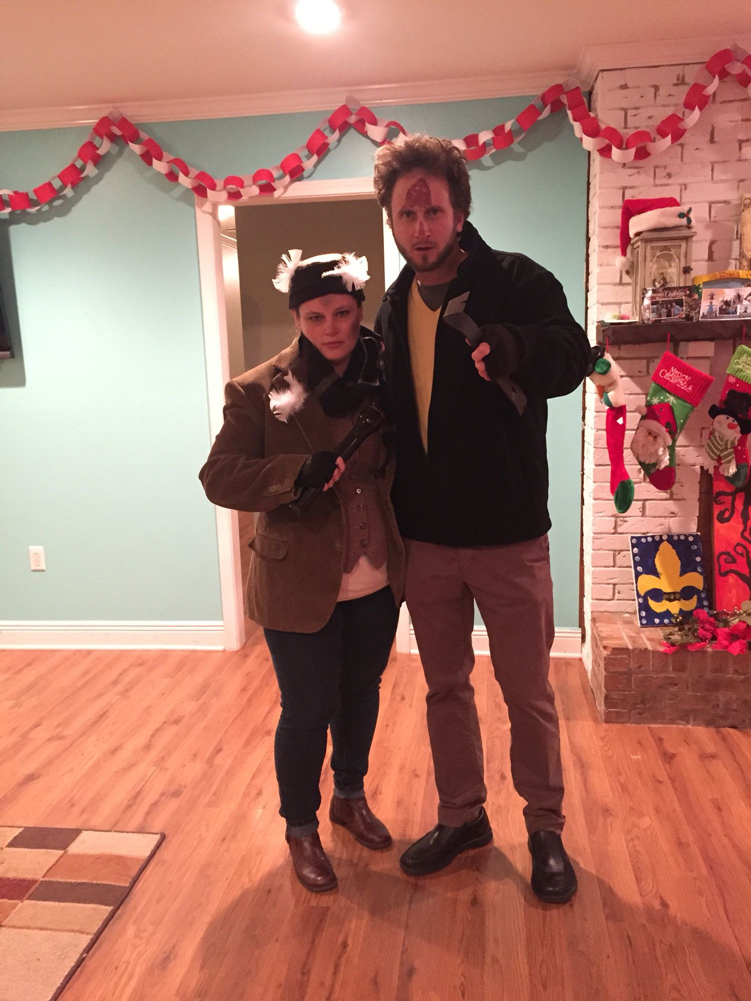 Holiday Party Costume Ideas
 Adult Couple Costume Party Christmas Movie Theme "Harry