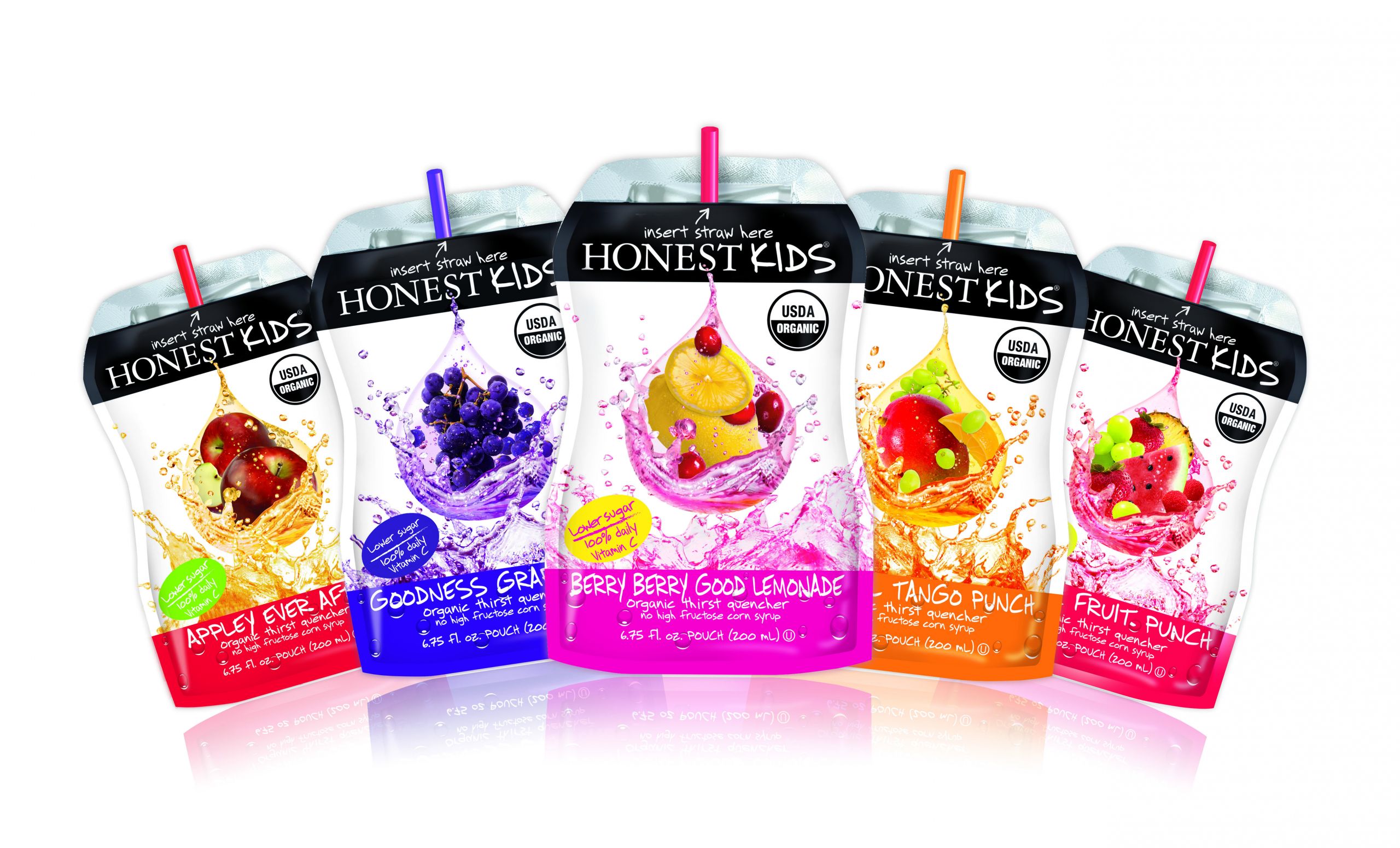 Honest Kids Juice
 Giveaway 3 Month Supply of Pirates Booty and 1 Box of