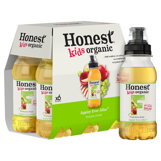 Honest Kids Juice
 Honest Kids Organic Apple Juice Drink 6 X 200 Ml Tesco