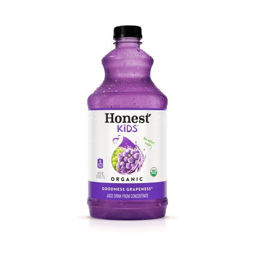 Honest Kids Juice
 Honest Kids Goodness Grapeness Organic Juice Drink 59oz