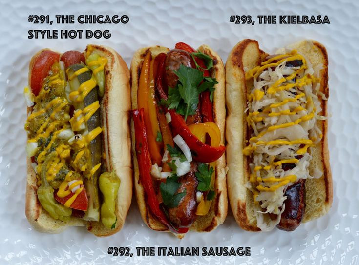 Hot Dogs Are Sandwiches
 Sandwich 291 292 and 293–Hot Dog Buns Three Ways