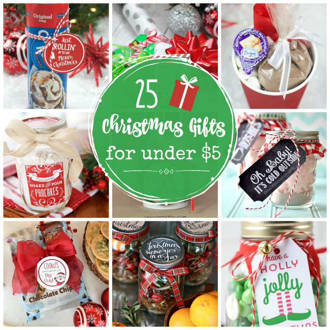 Ideas For Christmas Gift Baskets Inexpensive
 25 Cheap Gifts for Christmas Under $5 Crazy Little Projects