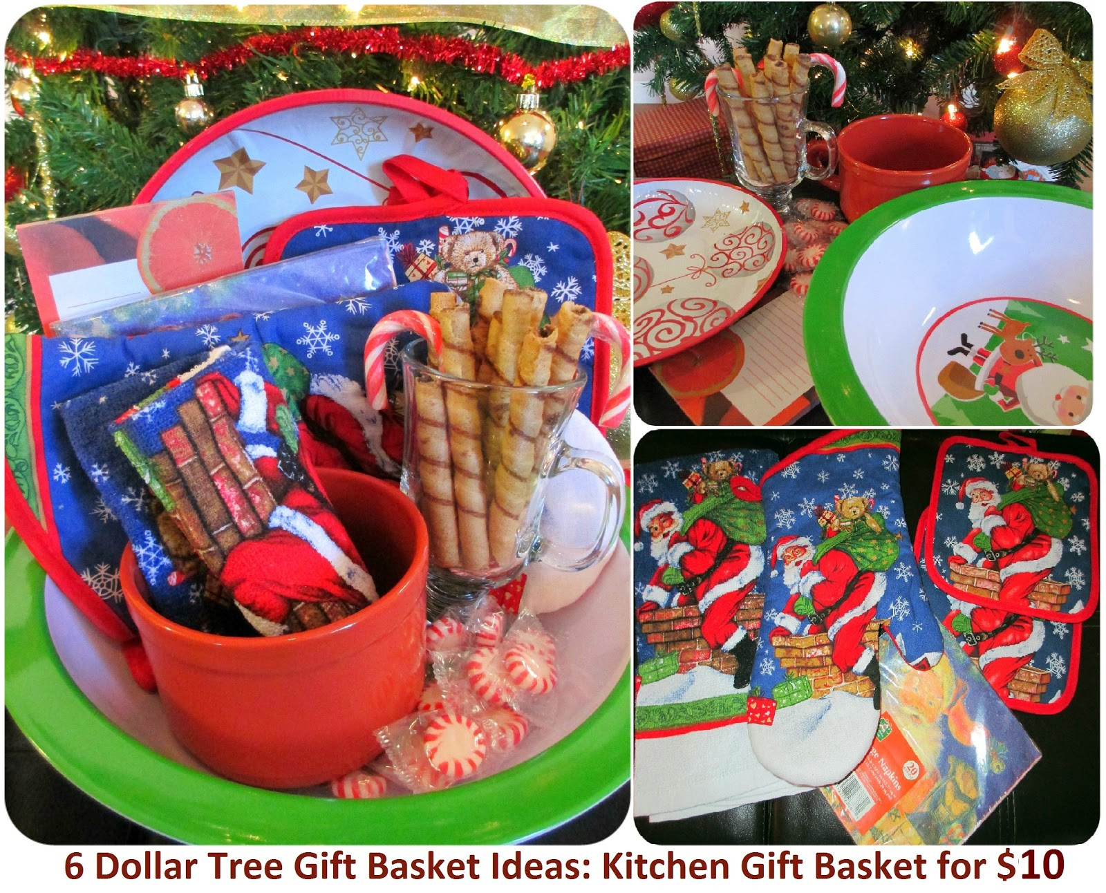 Ideas For Christmas Gift Baskets Inexpensive
 Maria Sself Chekmarev Dollar Store Last Minute Christmas