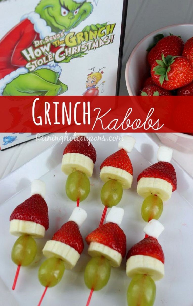 Ideas For Christmas Party At Work
 Grinch Kabobs Recipe 20 Festive DIY Ways to Serve Food
