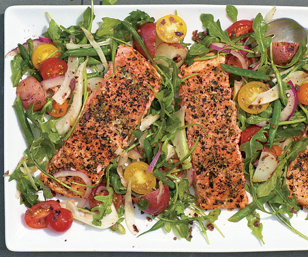 Ina Garten Salmon Salad
 Salmon Niçoise Salad with Kalamata Vinaigrette Recipe