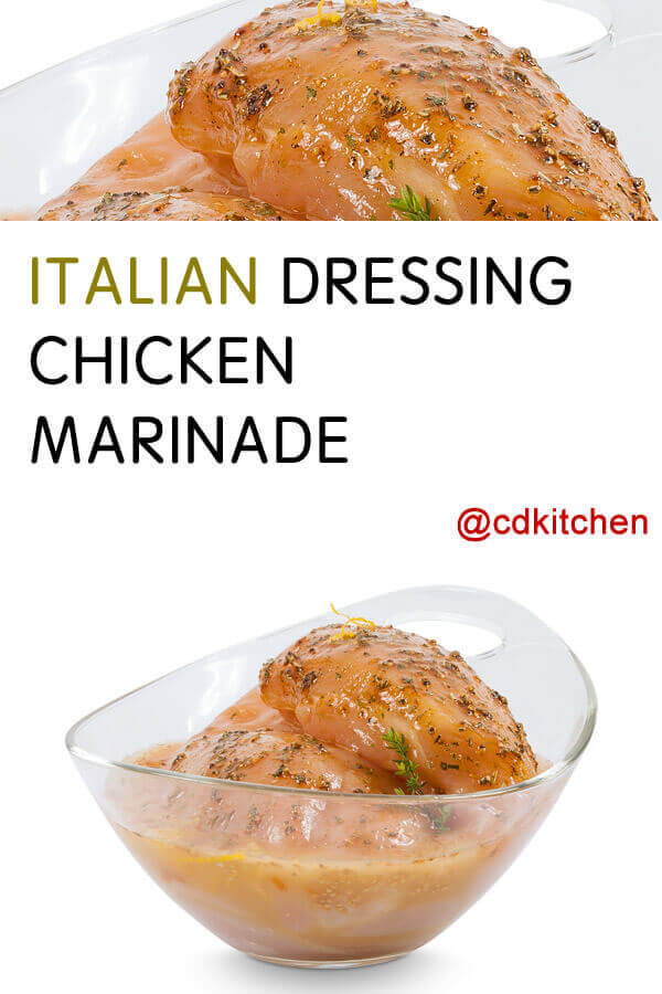 Italian Dressing Chicken Recipes
 Italian Dressing Chicken Marinade Recipe from CDKitchen