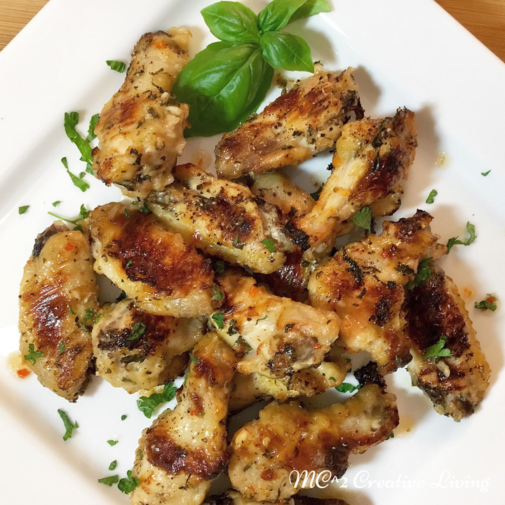 Italian Dressing Chicken Recipes
 Italian Dressing Chicken Wings with Basil