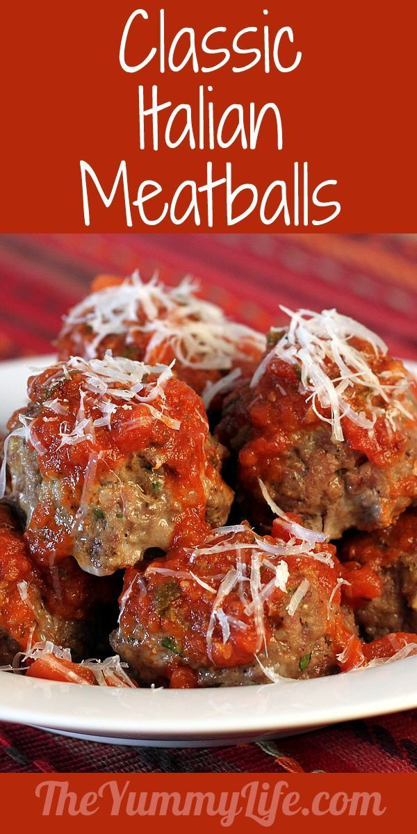 Italian Meatballs Recipes
 Classic Italian Meatballs Recipe in 2019