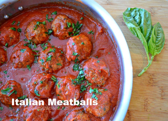 Italian Meatballs Recipes
 Italian Meatballs East 9th Street Eats