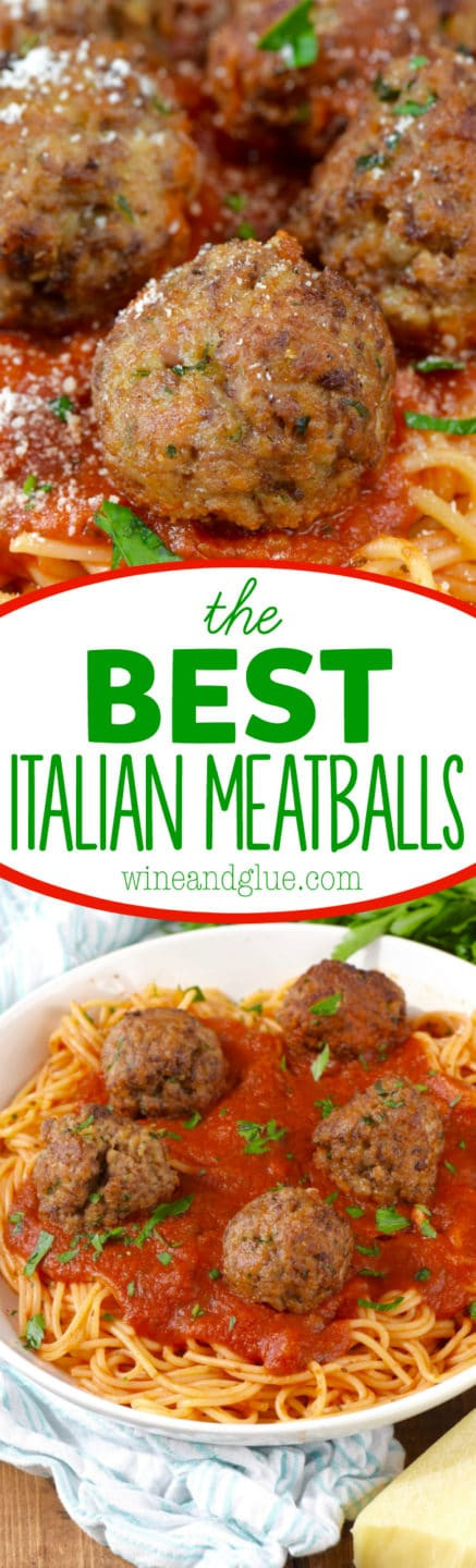 Italian Meatballs Recipes
 The BEST Italian Meatballs Wine & Glue