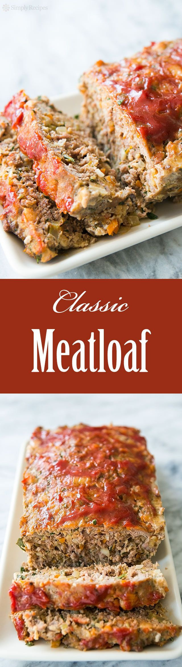 Italian Sausage Meatloaf
 Classic Meatloaf Traditional meatloaf recipe with the