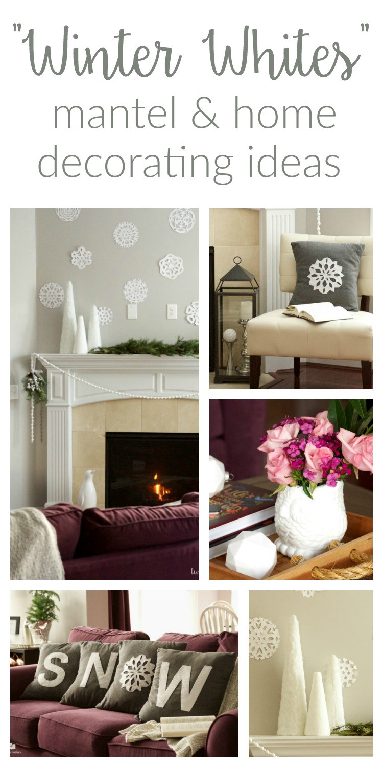 January Decorations Home
 Winter Home Tour two purple couches