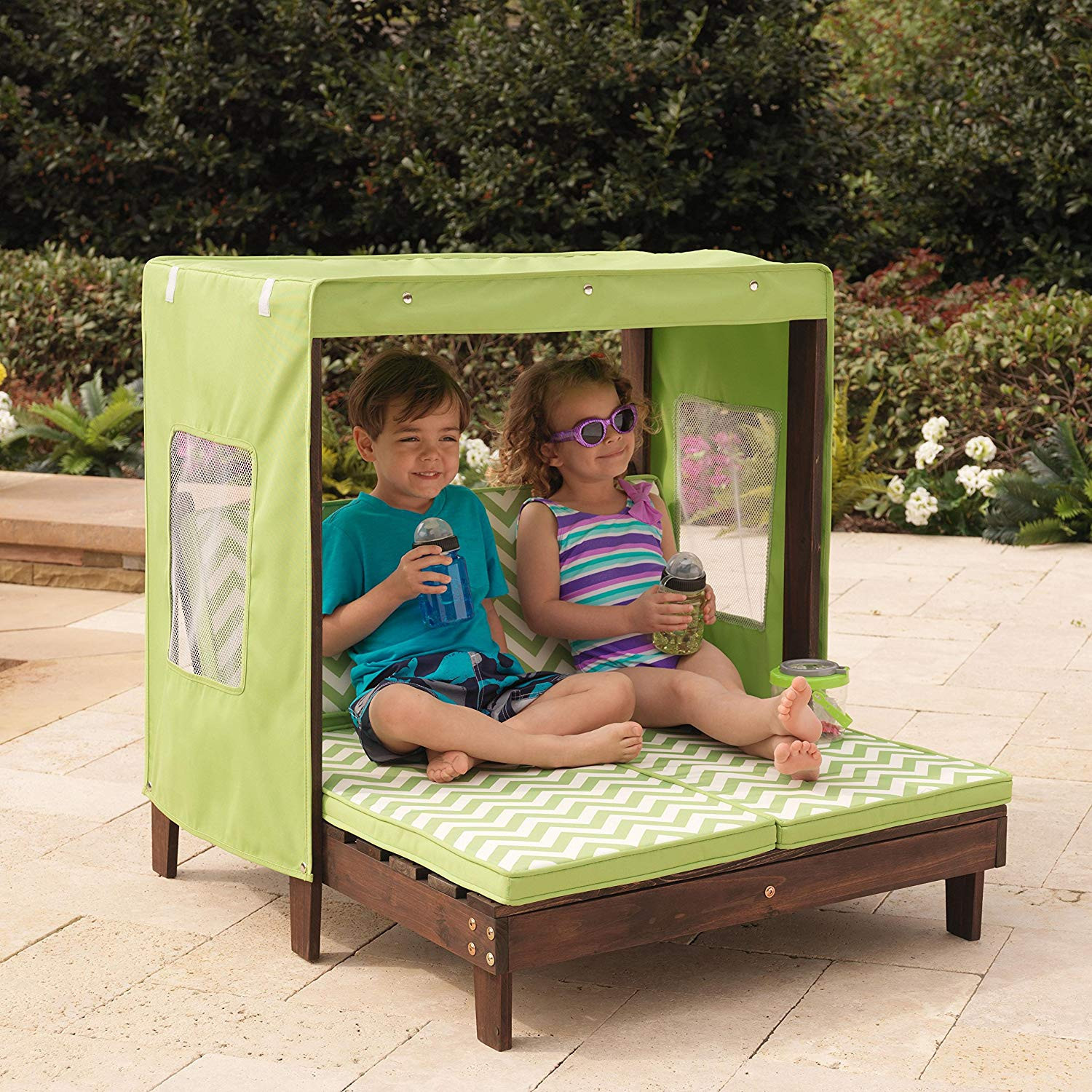 Kids Outdoor Furniture
 Folding Chaise Lounge Beach Kid Children Chair Portable