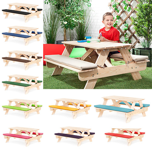 Kids Outdoor Furniture
 Children s Kids Outdoor Furniture Wood Play Picnic Table
