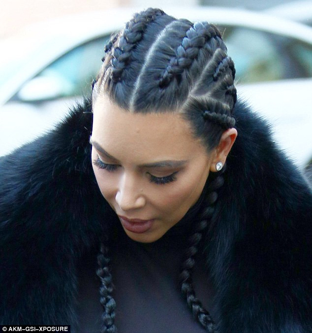 Kim Kardashian Braided Hairstyle
 FEMAIL s a masterclass on Kim Kardashian s boxer braids