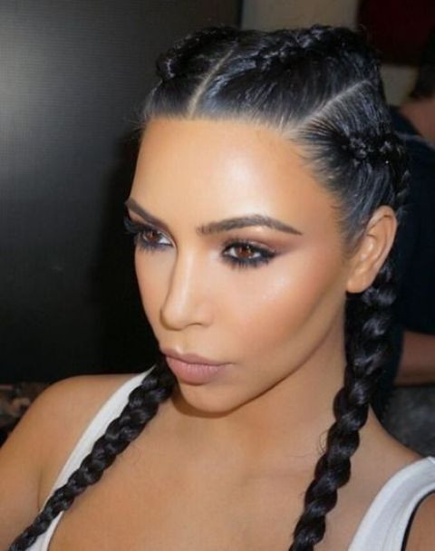 Kim Kardashian Braided Hairstyle
 Kim Kardashian’s Hairstyles – Latest Hairstyle in 2019