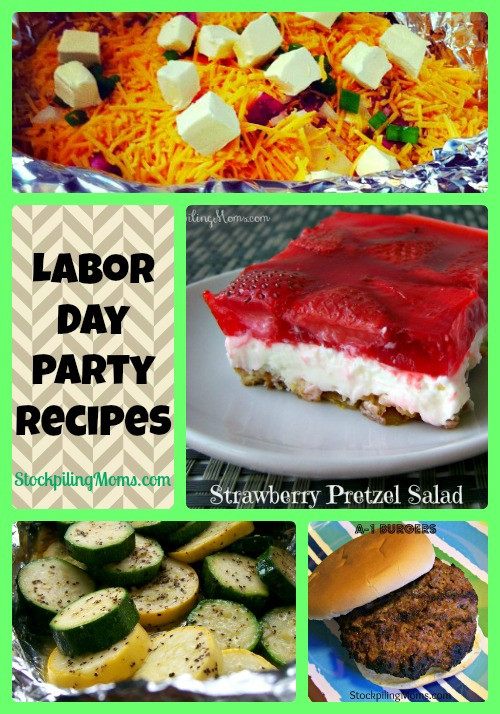 Labor Day Party Foods
 Labor Day Party Recipes