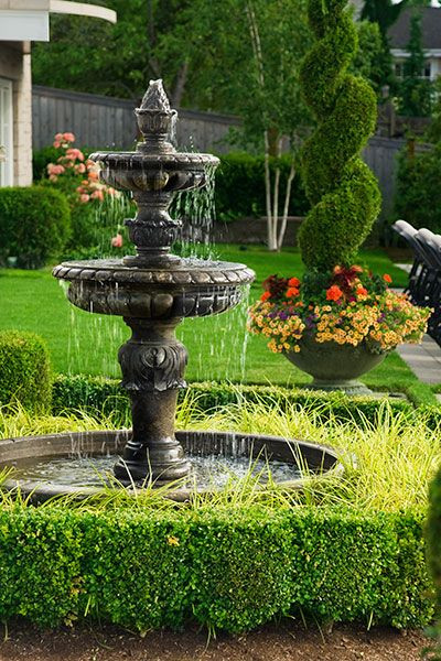 Landscape Fountain Ideas
 All About Garden Fountains Garden Design