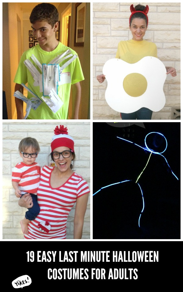 Last Minute DIY Costumes For Adults
 19 Easy DIY Adult Costumes C R A F T