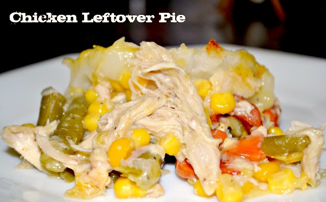 Leftover Chicken Casserole
 Heart Healthy Leftover Chicken Pie Recipe