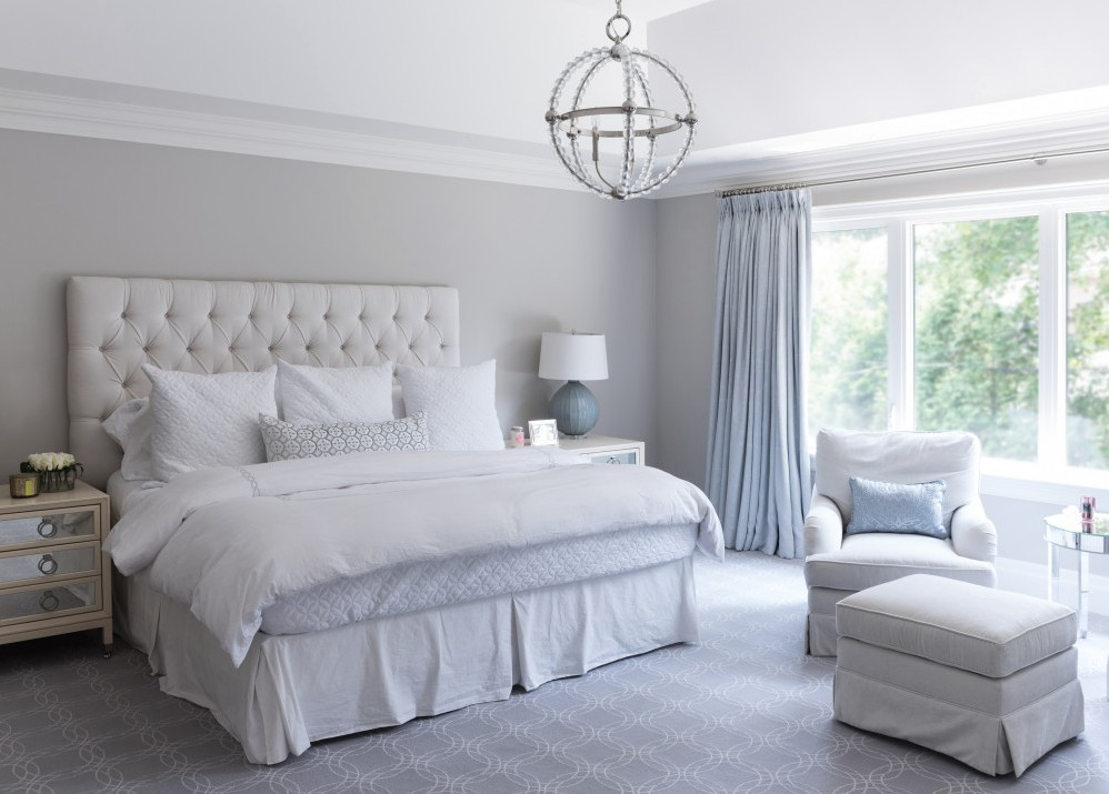 Light Gray Bedroom Walls
 Au Lit Fine Linens