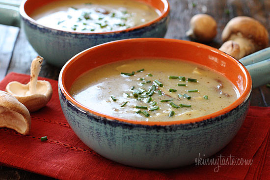 Low Calorie Mushroom Recipes
 Creamy Mushroom Soup