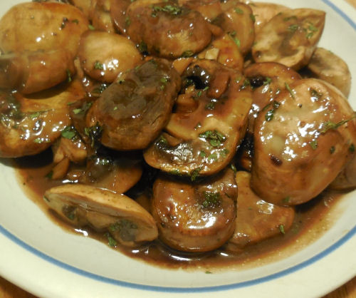 Low Calorie Mushroom Recipes
 Teriyaki Sauteed Mushrooms in a Red Wine Sauce Recipes