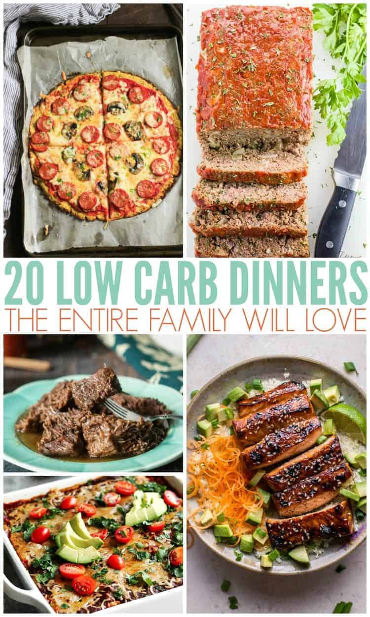 Low Carb Dinners For Two
 20 Low Carb Dinners the Whole Family will Love