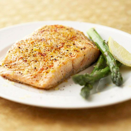 Low Cholesterol Salmon Recipes
 Salmon and Asparagus