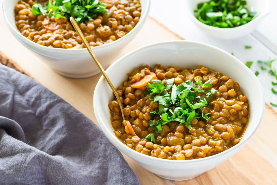 Low Cholesterol Vegetarian Recipes
 Easy Healthy Ve arian Lentil Soup Recipe