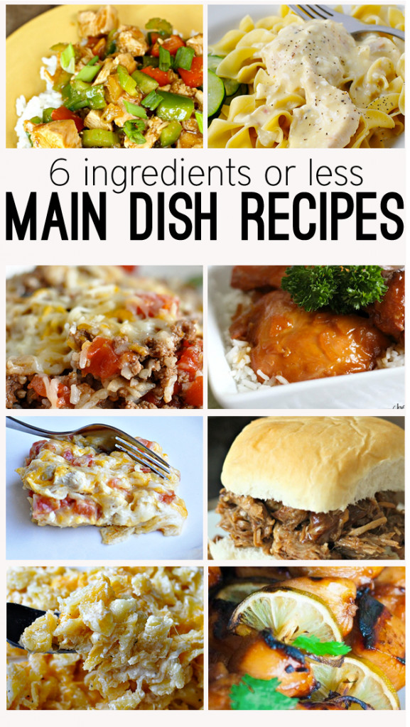 Main Dishes For Dinner
 Slow Cooker Meals for Busy Families