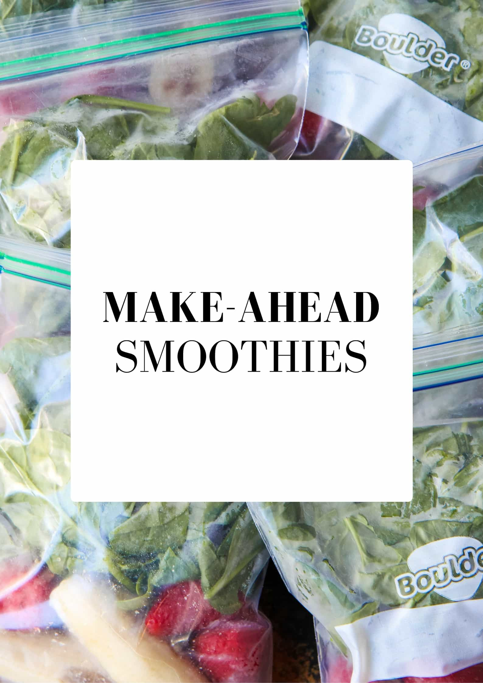 Make Ahead Smoothies
 Make Ahead Smoothie Packets For Your Freezer MomAdvice