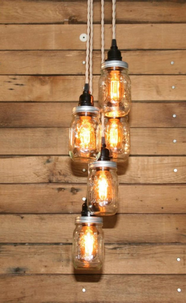 Mason Jar Kitchen Lighting
 35 DIY Bud Friendly Kitchen Remodeling Ideas for Your Home
